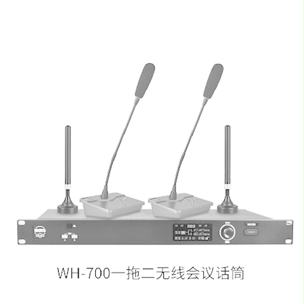 WH-700 1拖2無線會(huì)議麥克風(fēng)