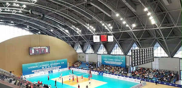 山西省屆青年運動會有ZOBO卓邦打造擴聲系統