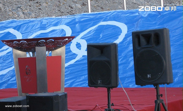 奧運火炬登上珠峰使用音響系統3