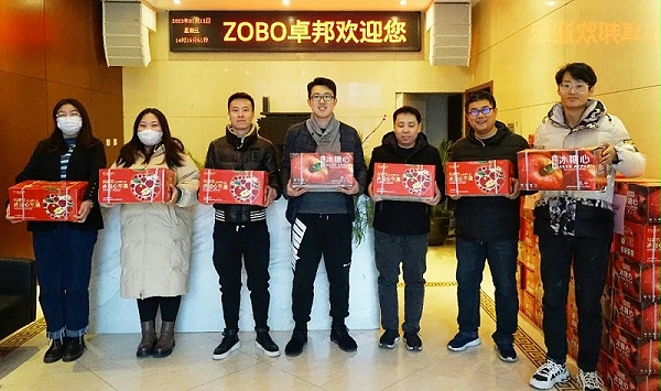 ZOBO卓邦工會丨春節慰問暖人心，凝心聚力鼓干勁
