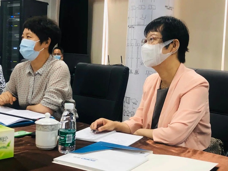 區委統戰部和九三學社區工委、民營經濟代表人士蒞臨卓邦開展談心活動