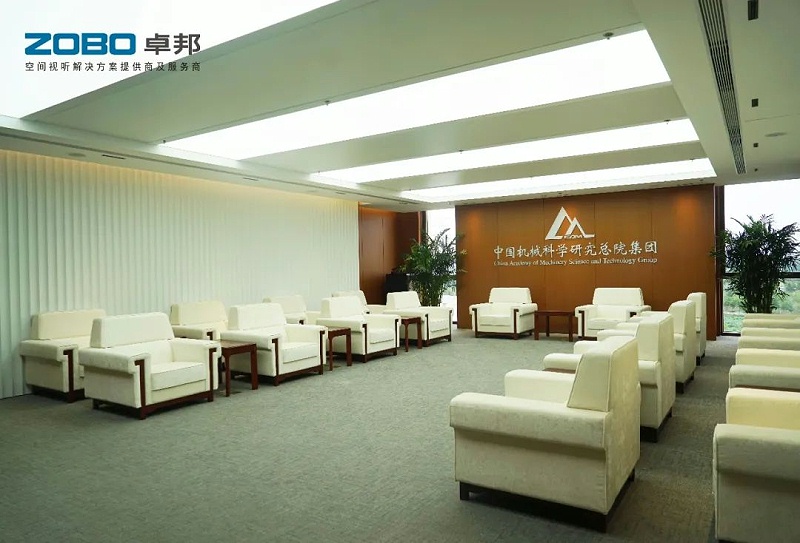 2021ZOBO卓邦助力首都科技創新建設丨為中國機械研究總院集團懷柔科技創新基地，提供空間視聽解決方案及服務 A1樓虛擬摳像演播室