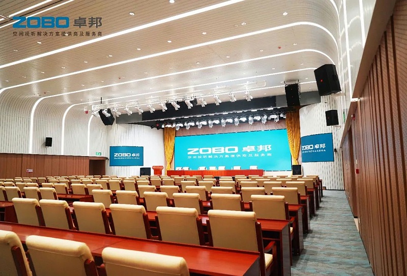 5ZOBO卓邦助力首都科技創新建設丨為中國機械研究總院集團懷柔科技創新基地，提供空間視聽解決方案及服務 A1樓虛擬摳像演播室