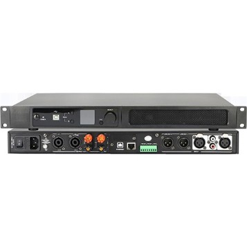 ZOBO 會議室系統 全網絡化音頻 FN-AZ2600D 2通道數字功率放大器 (DSP+Dante)