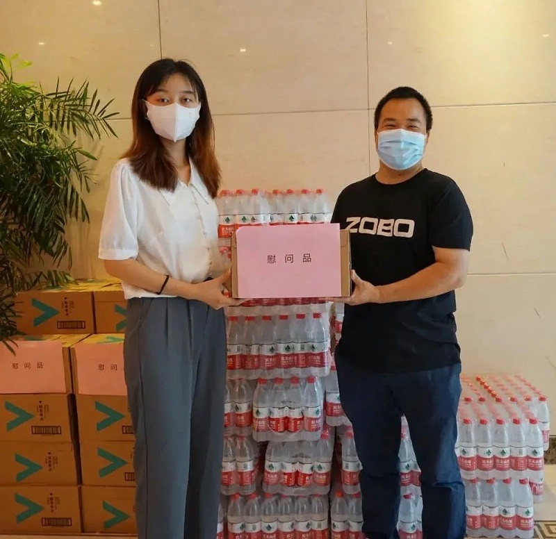 ZOBO卓邦工會丨豐臺區總工會“送清涼”慰問活動