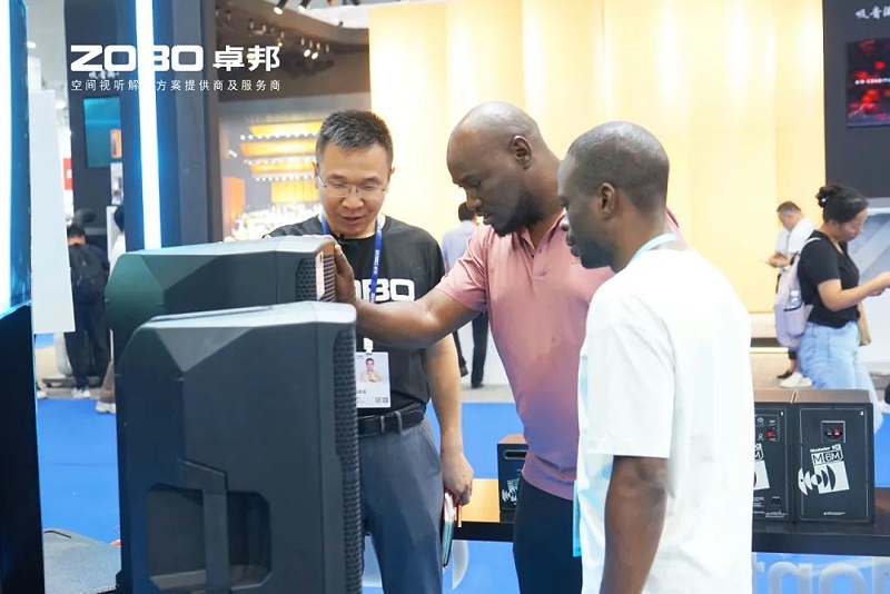 14人潮涌動，新品閃耀!ZOBO卓邦廣州展首日引爆行業焦點