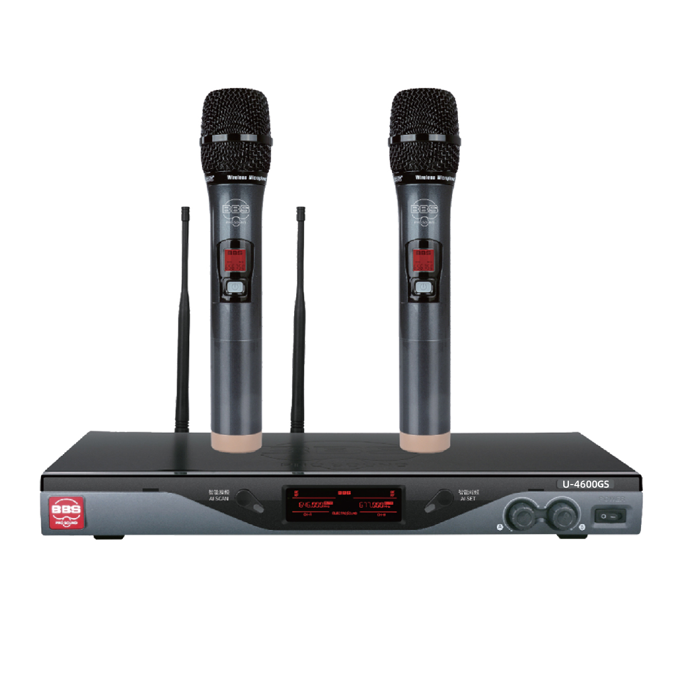 BBS娛樂話筒 U-4600GS 娛樂系統 無線麥克風 KTV話筒 高端演出話筒