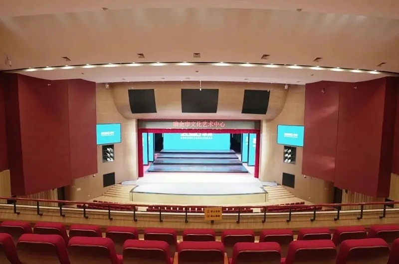 劇場劇院案例丨ZOBO卓邦為瑞金市文化藝術中心提供聲光電系統的空間視聽解決方案及服務
