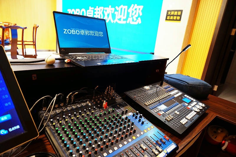 ZOBO卓邦為華永投資集團多功能廳打造空間視聽系統
