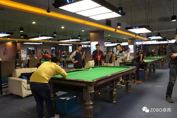 ZOBO卓邦挑戰“激情碰撞·情系園區”中關村豐臺園第五屆臺球競賽