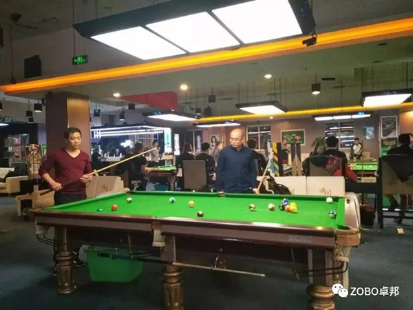 ZOBO卓邦挑戰“激情碰撞·情系園區”中關村豐臺園第五屆臺球競賽