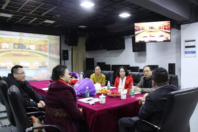 熱烈歡迎湖南吉首大學院領導蒞臨ZOBO卓邦企業