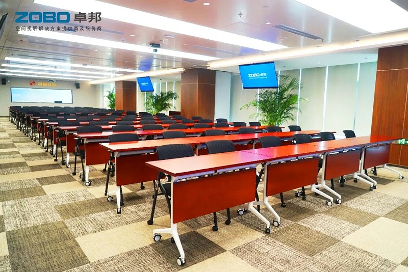 5ZOBO卓邦,PRS音響,無紙化會議室,專業音響系統,視頻顯示系統,外企大廈,集中控制系統