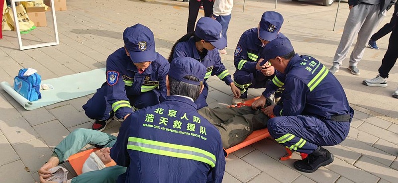 PRS音響為北京人防浩天志愿者救援隊潭柘寺服務站成立揭牌儀式保駕護航