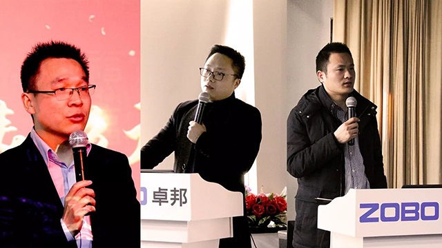 MP部總經(jīng)理張新強(qiáng)、上海運(yùn)營(yíng)經(jīng)理張誼斌、北京大區(qū)經(jīng)理張書杰