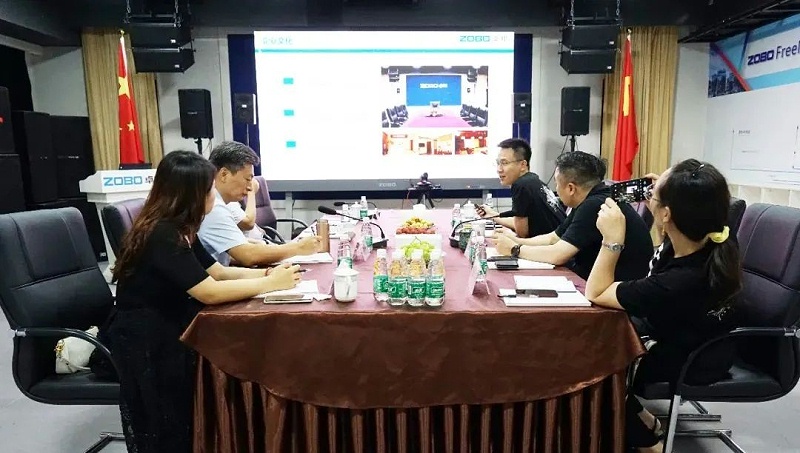北京河南經濟文化會領導一行調研走訪ZOBO卓邦