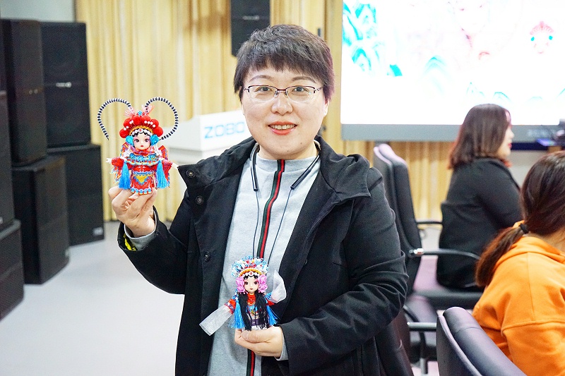 ZOBO卓邦工會丨舉辦體驗非遺之美-制作北京絹人的“女神節”活動